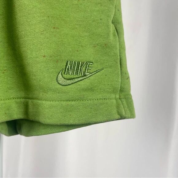 Nike Kids Small Elastic Waistband Sweatshorts Workout Gym Casual Retro Ball - Picture 4 of 10